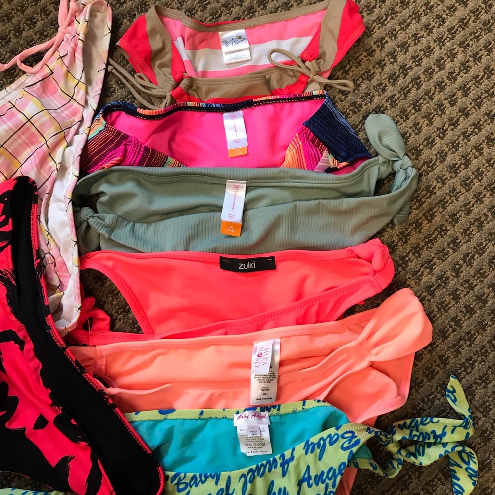 Bundle of bikini bottoms